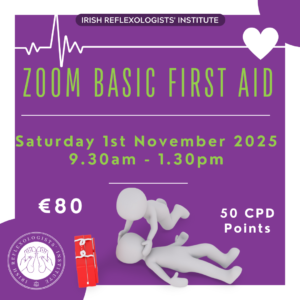 Zoom Basic First Aid -  Saturday 1st November 2025