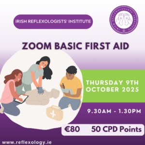 Zoom Basic First Aid -  Thursday 9th October 2025
