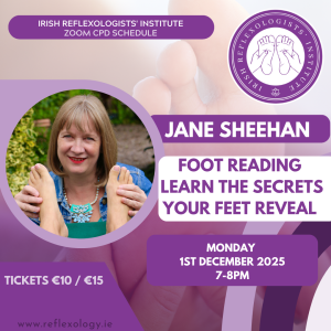 Zoom CPD - Jane Sheehan - Learn the secrets your feet reveal