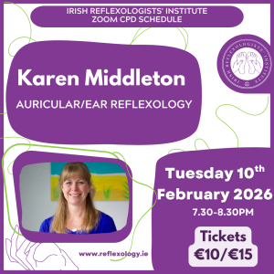 Zoom CPD - Karen Middleton - Auricular/Ear Reflexology